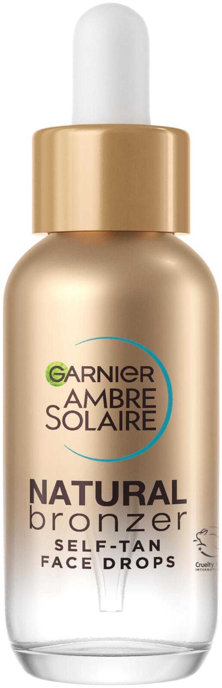 Garnier Ambre Solaire Natural Bronzer Self-Tan Drops normaalille iholle 30 ml