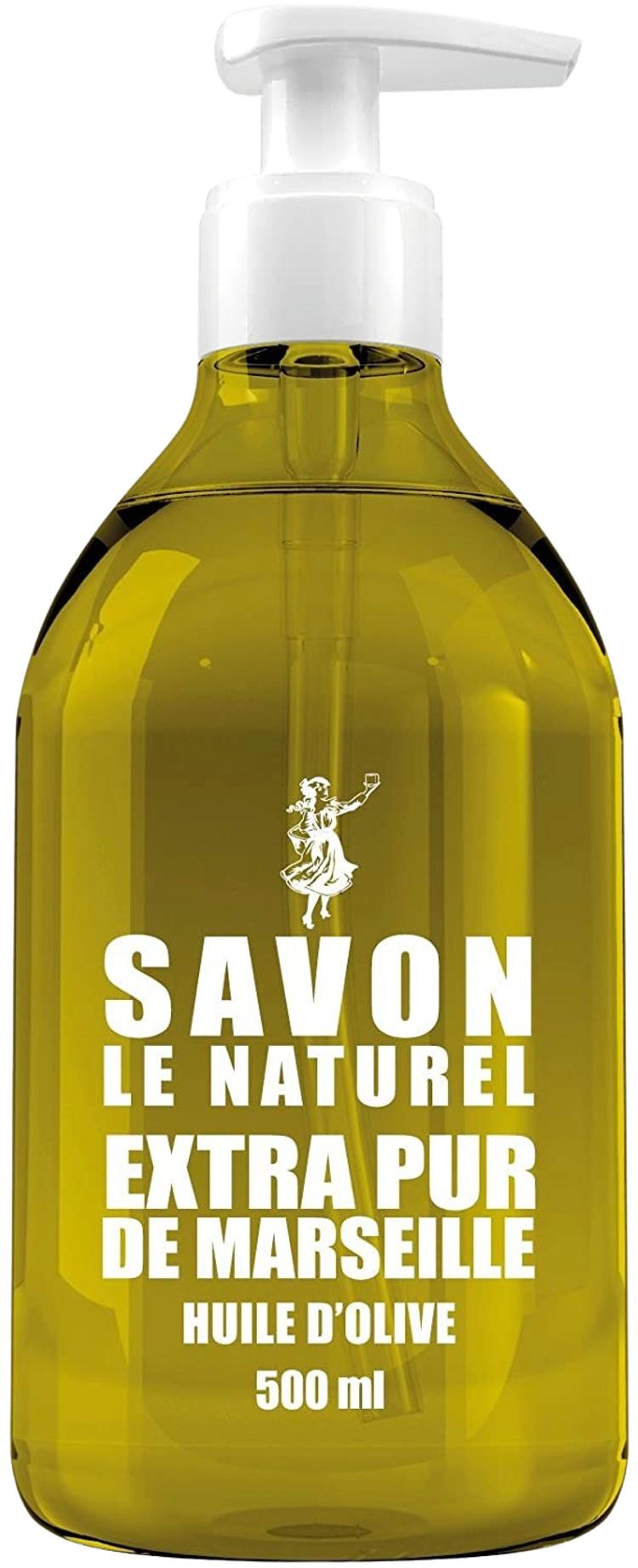 Savon Le Naturel Extra Pur de Marseille Huile D'Olive nestesaippua 500ml