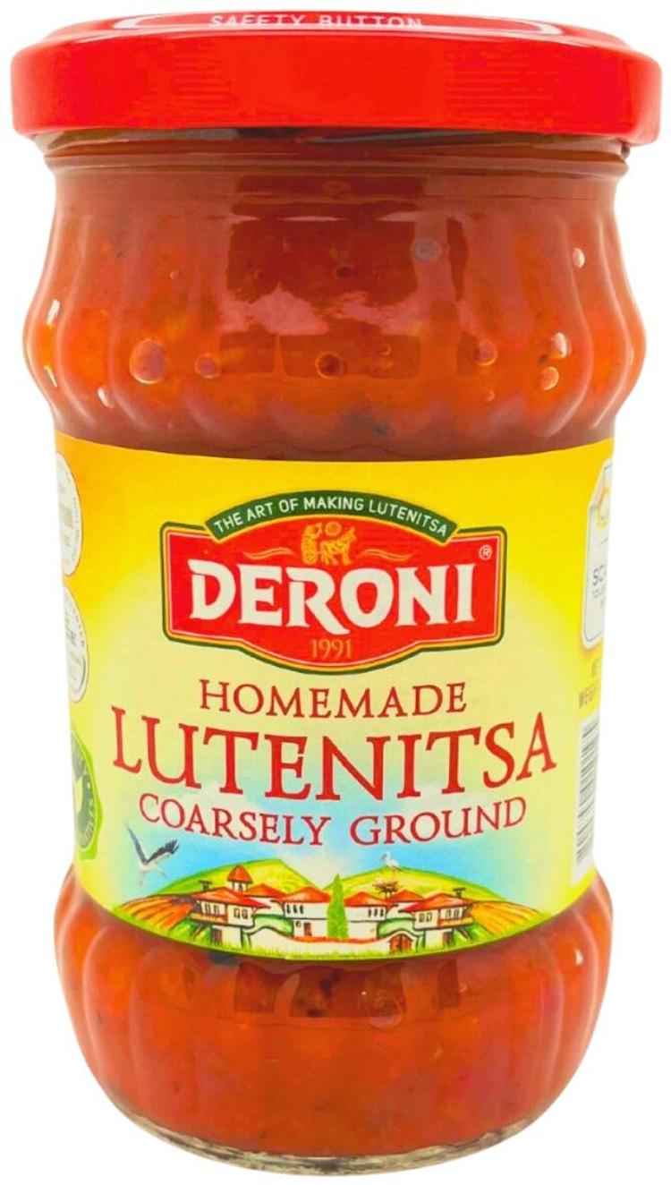 Deroni paprika-tomaattitahna Lutenitsa 265 g