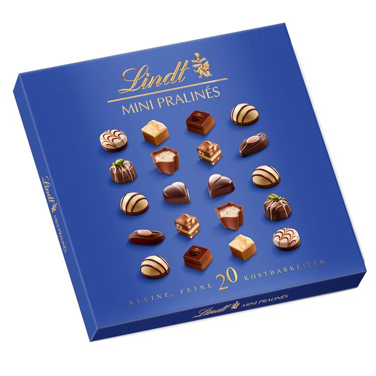 Lindt Mini Pralinés valikoima suklaakonvehteja 100g