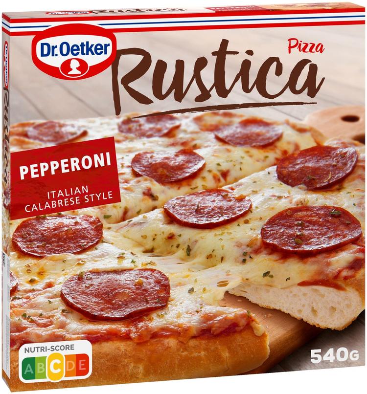 Dr. Oetker Rustica Pepperoni Calabrese 540g