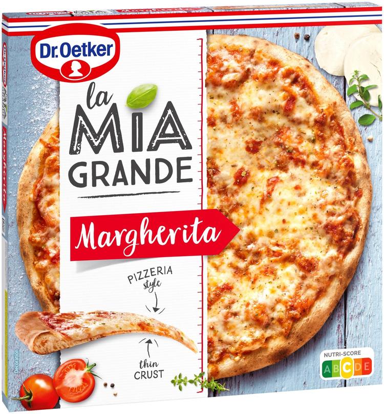 Dr. Oetker La Mia Grande Margherita pakastepizza 360 g