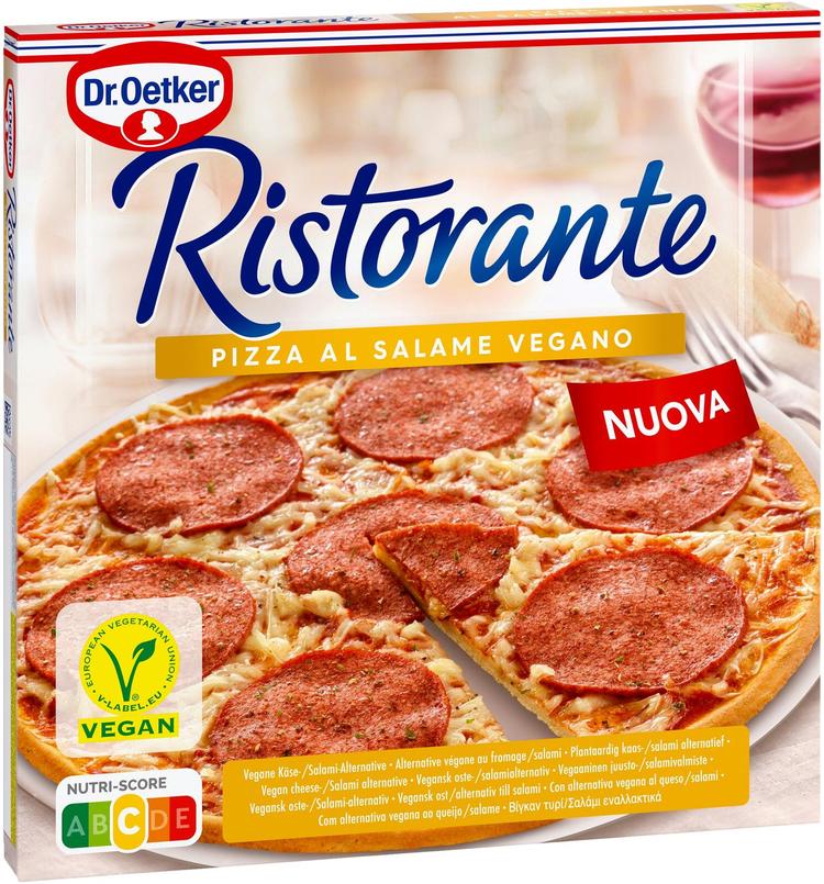 Dr. Oetker Ristorante al Salame Vegano pakastepizza 295 g