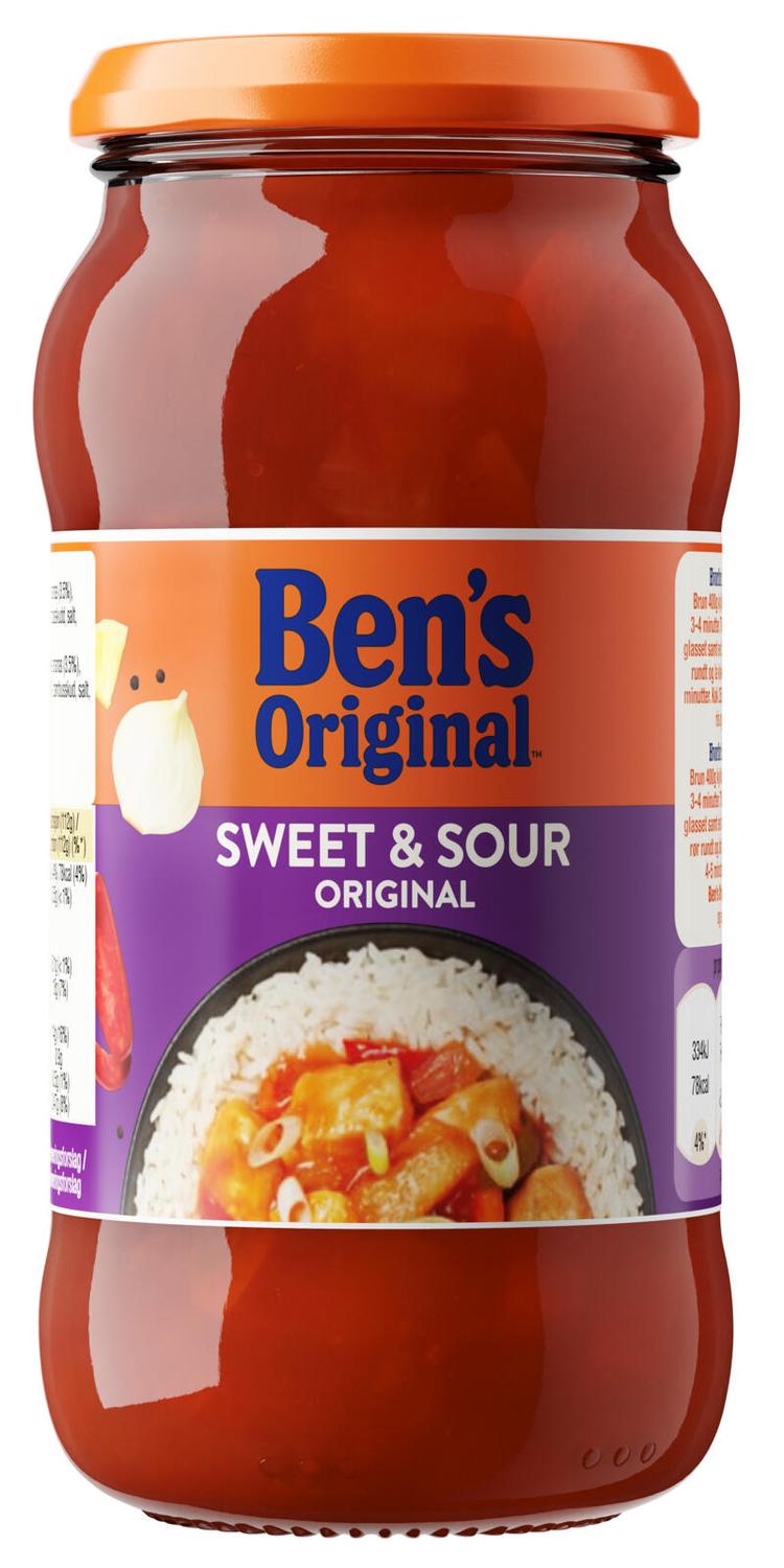 Ben's Original Sweet&Sour Original ateriakastike 450g