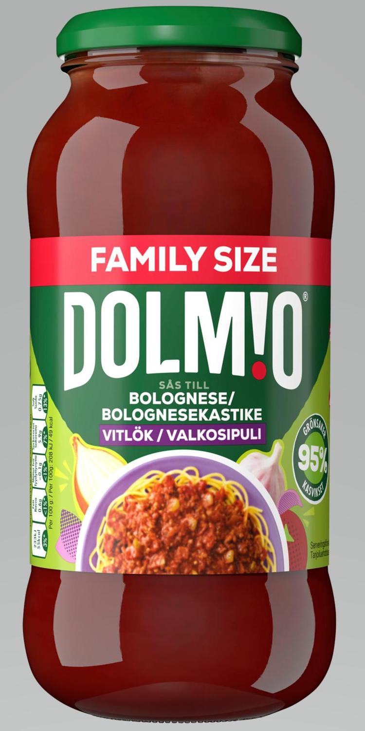 Dolmio Bolognesekastike Valkosipuli 675g