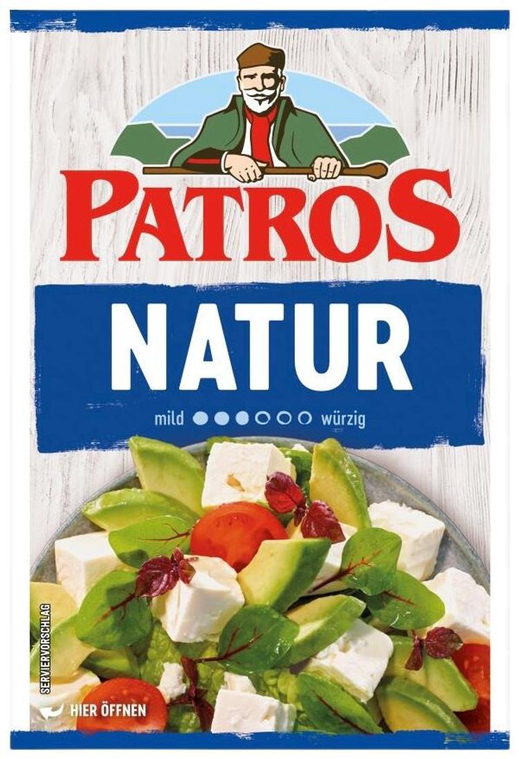 Patros Natur salaattijuusto 200g