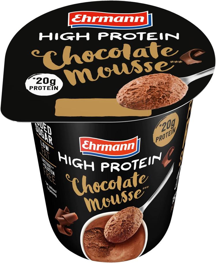 Ehrmann High Protein Pudding Proteiinimousse suklaa 200g