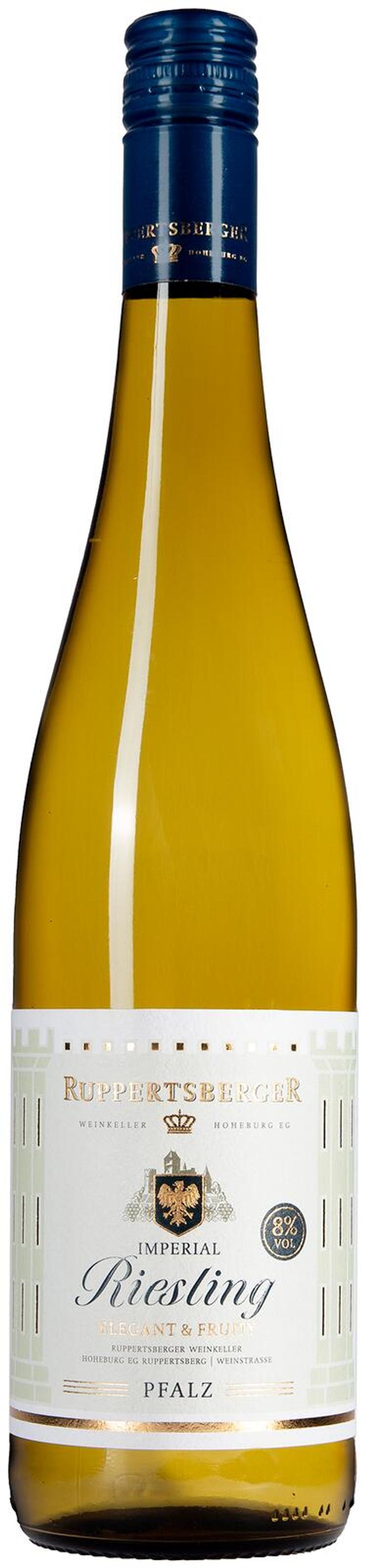 Ruppertsberger Imperial Riesling valkoviini 8,0 til-% 75cl plo