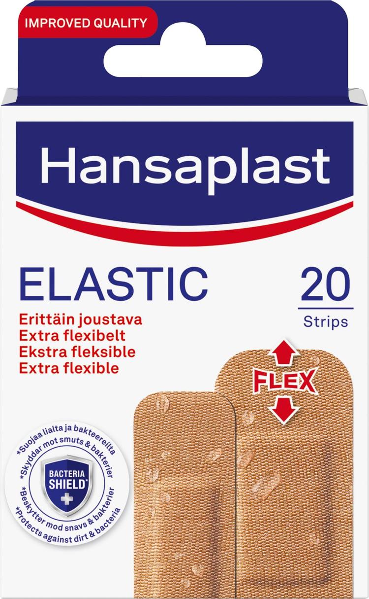 Hansaplast 20kpl Elastic -laastarilajitelma