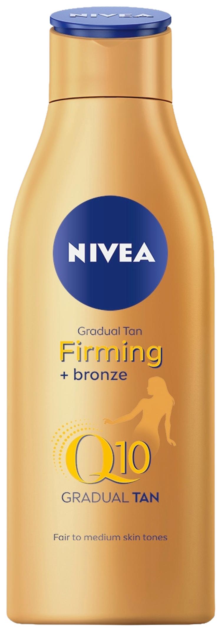 NIVEA 200ml Q10 Firming +Bronze Body Lotion vartalovoide Skaupat