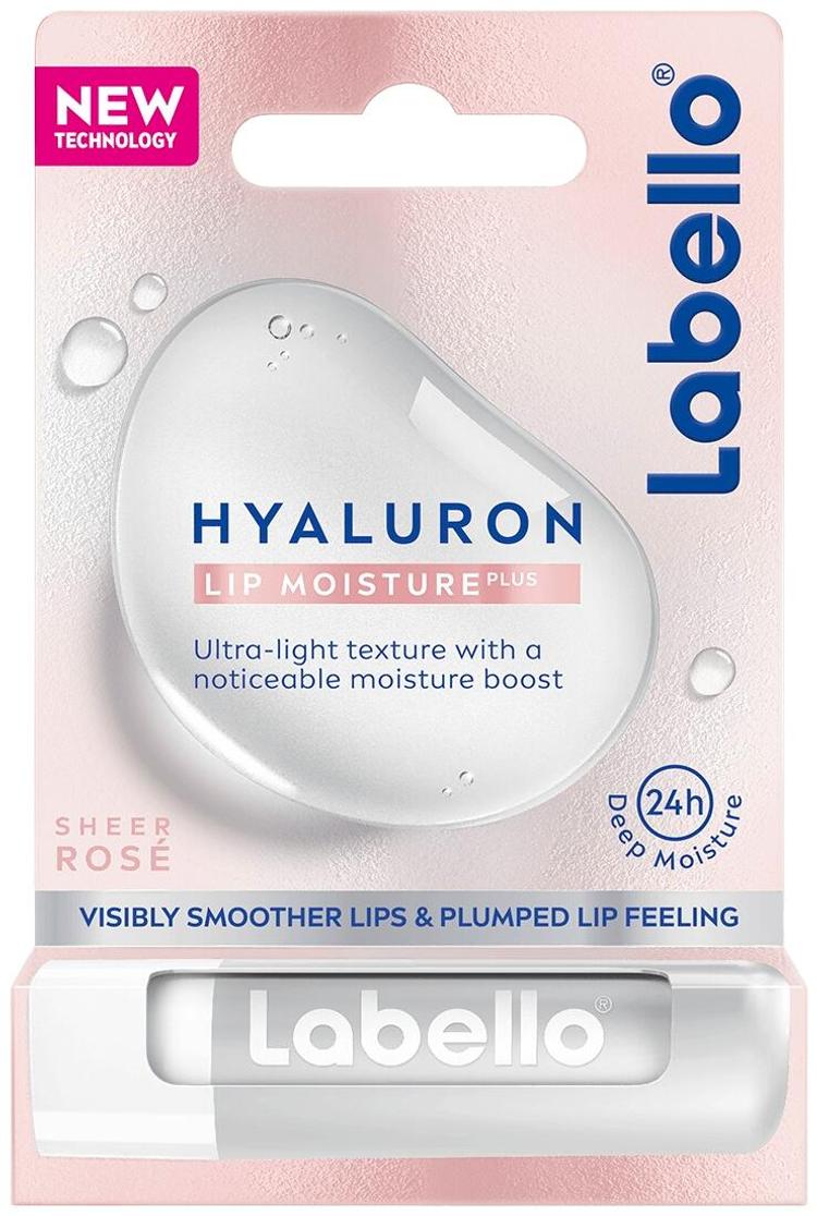 Labello 5,2g Hyaluron Moisture Plus Rosé -huulivoide