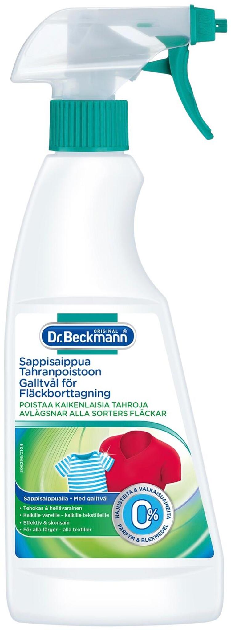 Dr Beckmann 500ml Sappisaippua Tahranpoistoon