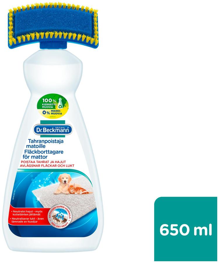 Dr Beckmann 650ml Tahranpoistaja matoille