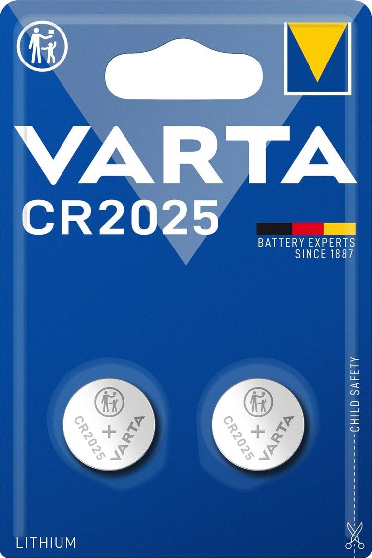 Varta Professional Electronics 2xCR2025 litiumparisto