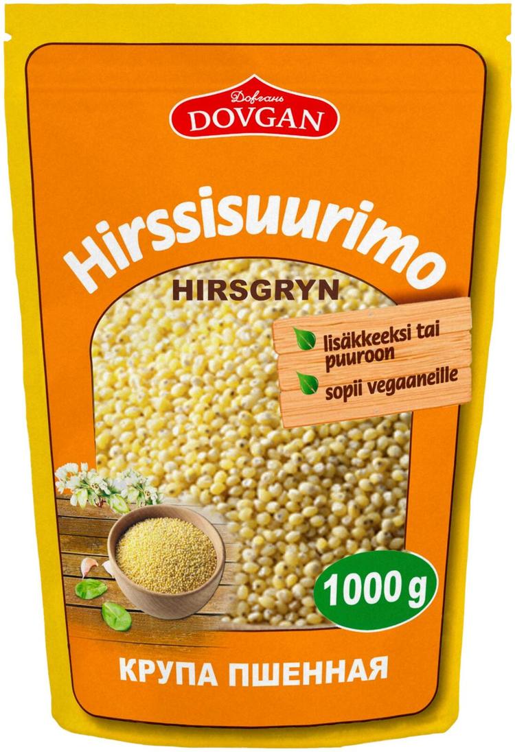 Dovgan Hirssisuurimot 1000g