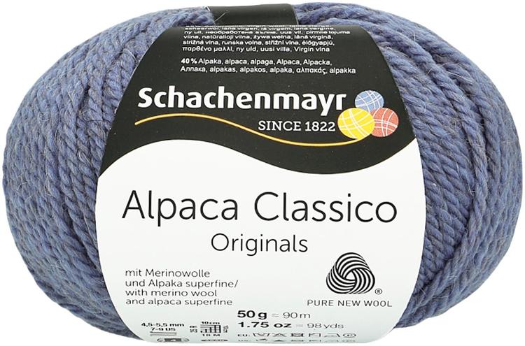 Schachenmayr Alpaca Classico neulelanka 50g sininen