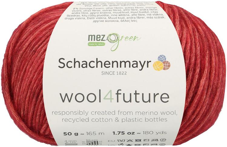 Schachenmayr neulelanka Wool4future 50g ruusunpunainen