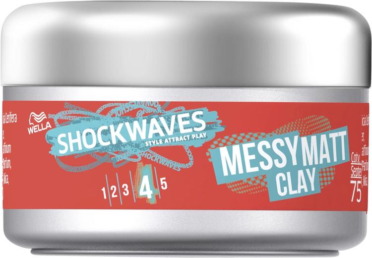 Wella Shockwaves 75ml Messy Hiusvaha