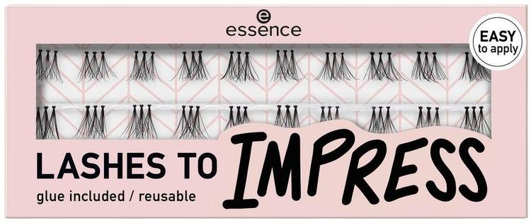 essence LASHES TO IMPRESS 07 bundled single lashes 20 st