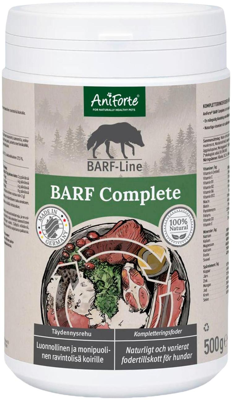 Aniforte BARF Complete, koirien täydennysrehu 500g