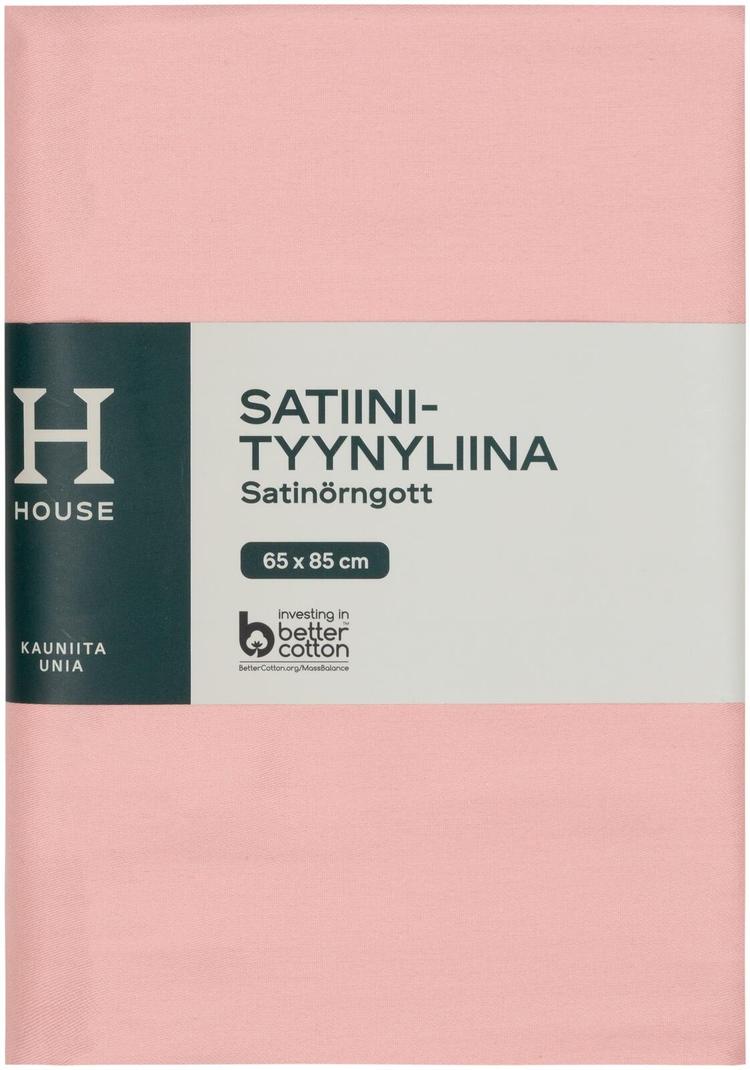 House iso satiinityynyliina 65x85cm