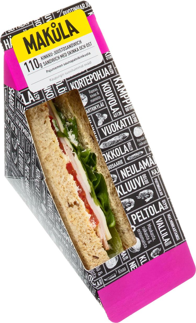 Makula Kinkku-juustosandwich 110g