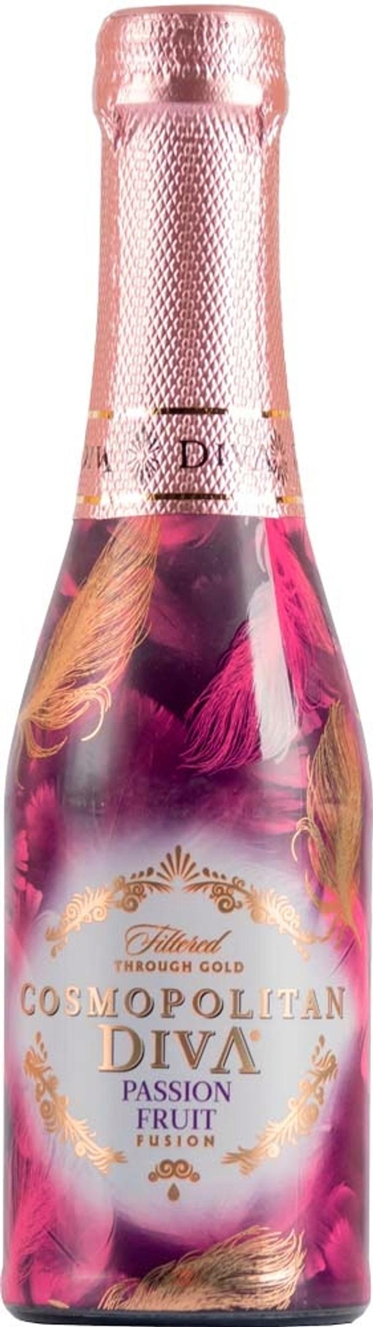 Cosmopolitan Diva  Passionfruit maustettu omenaviinipohjainen kuohujuoma 5,5 til-% 0,2 l plo