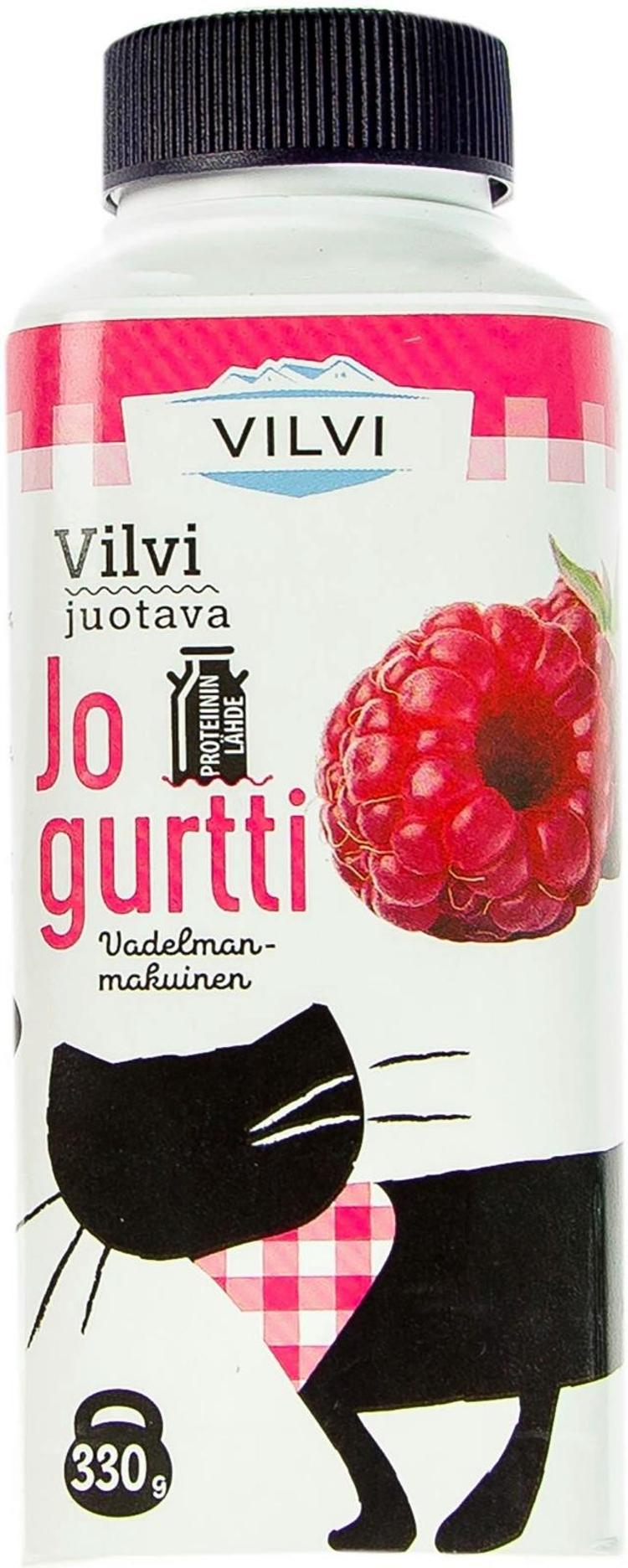 Vilvi vadelmajogurttijuoma 330 g