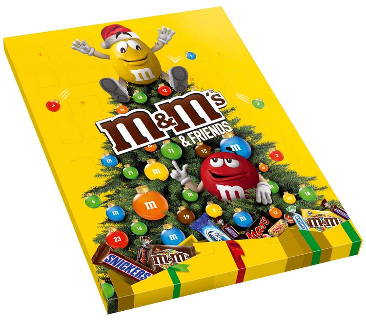 M&M'S & Friends joulukalenteri 361g