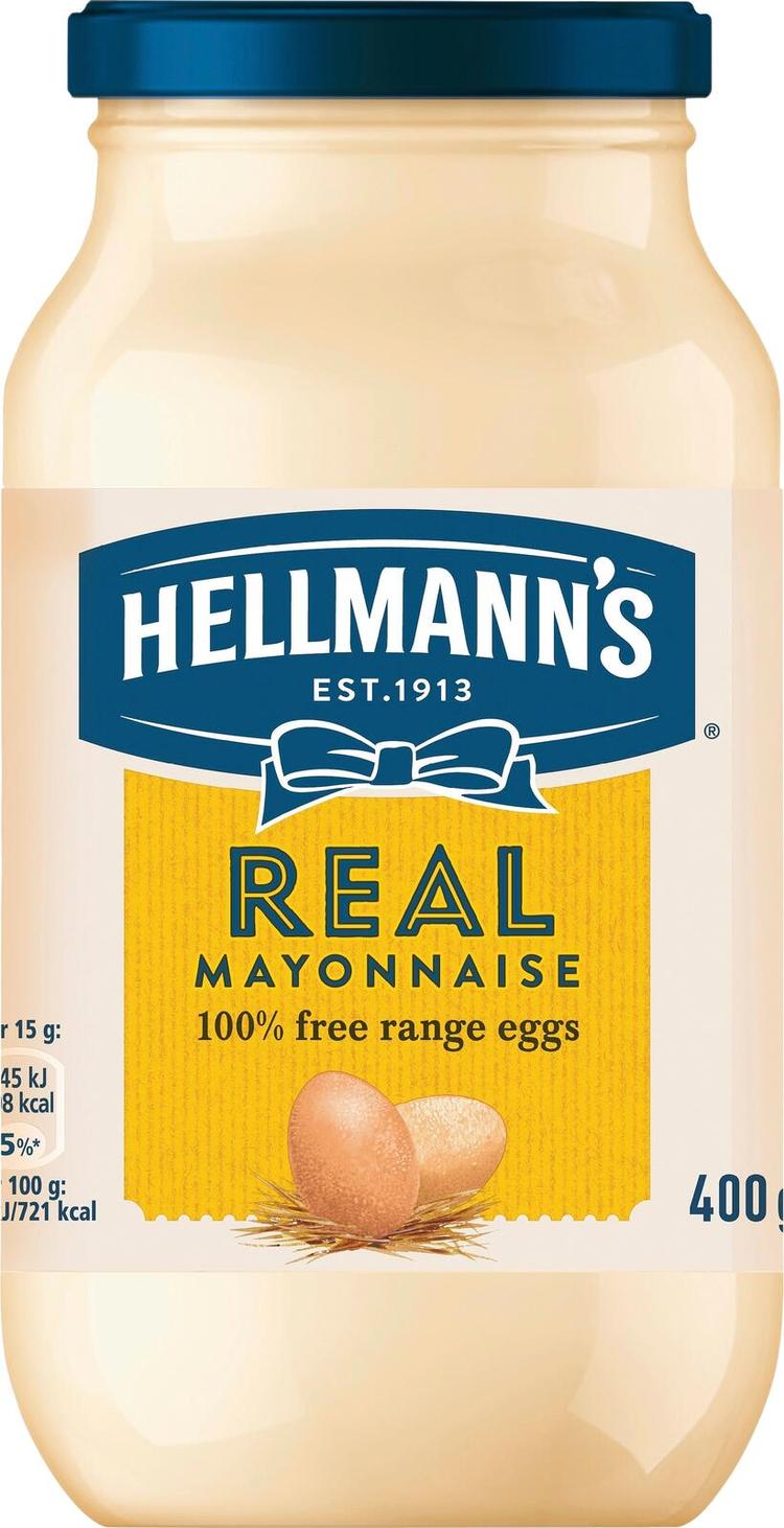Hellmann's Real Majoneesi Vapaan kanan munista 400 g