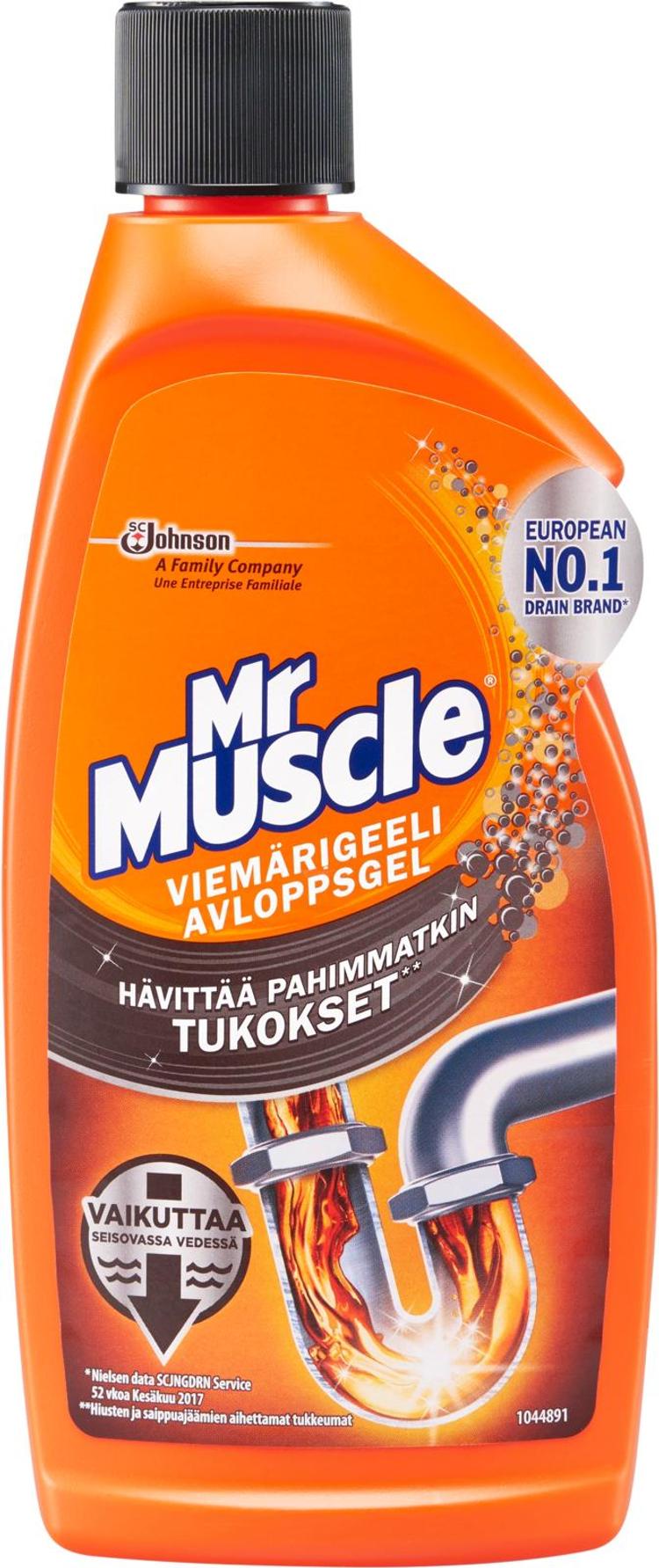 Mr Muscle 500ml viemärigeeli viemärinavaaja