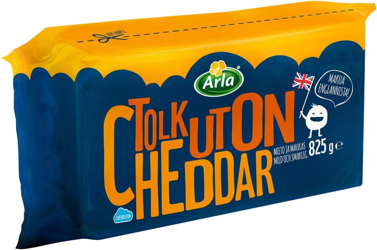 Arla Tolkuttomat Juustot 825 g Tolkuton Cheddar