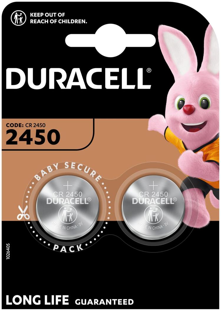 Duracell 2kpl 2450 nappiparisto