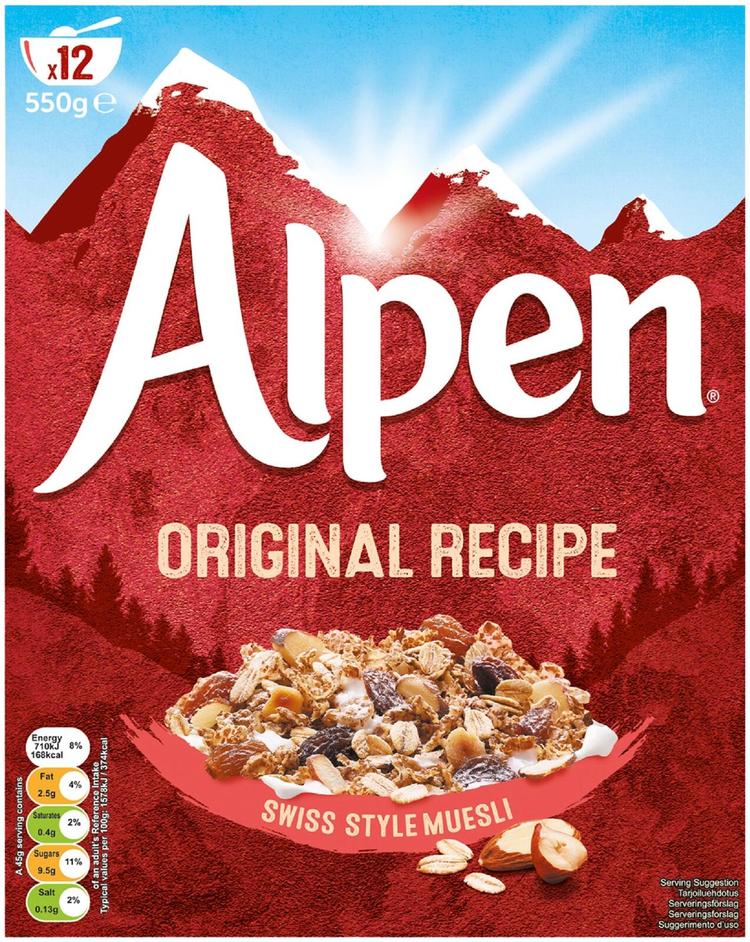 Alpen Original 550 g mysli