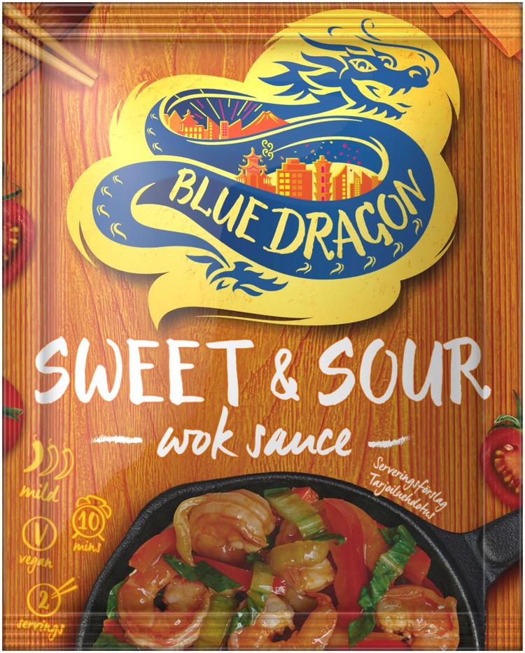 Blue Dragon Sweetsour wokkastike 120g Skaupat ruoan verkkokauppa