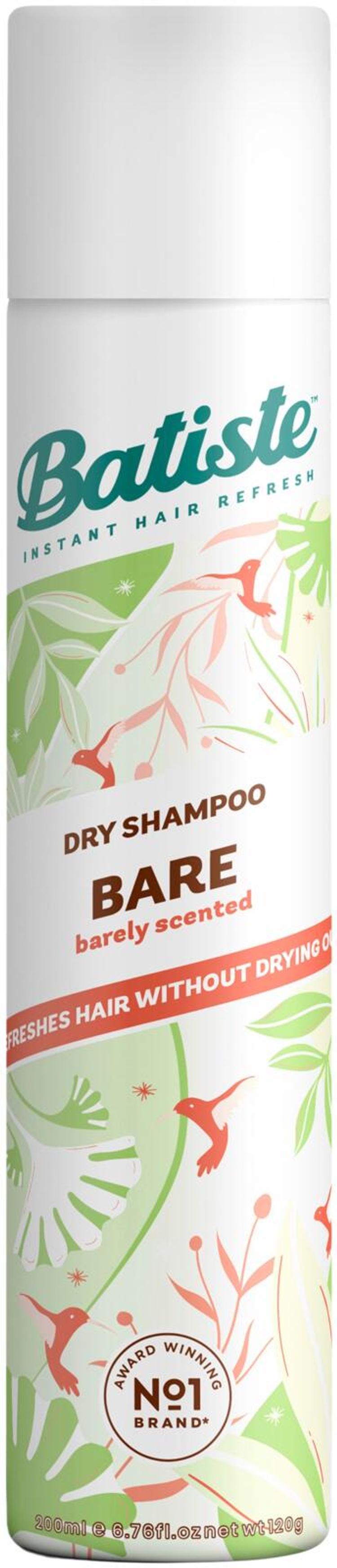 Batiste Bare kuivashampoo 200ml