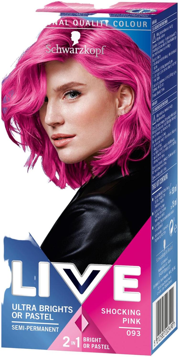 Schwarzkopf Live Ultra Brights Shocking Pink Hiusv Ri S Kaupat