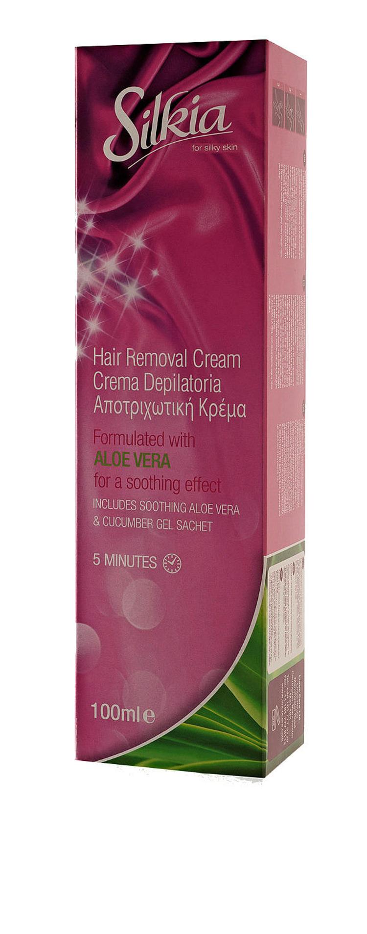 Silkia 100ml Ihokarvanpoistovoide aloe vera