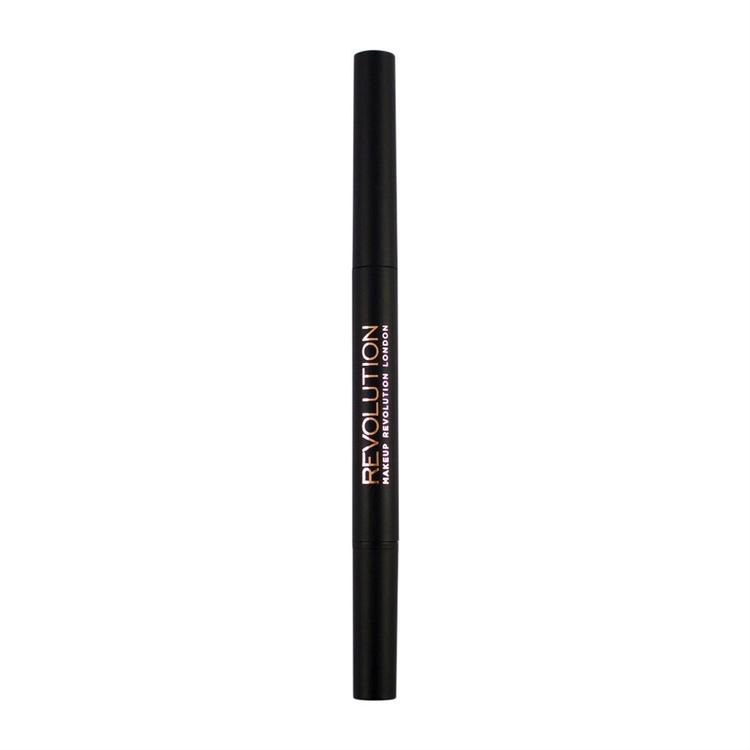 Makeup Revolution Duo Brow Pencil Light Brown kulmakynä Skaupat