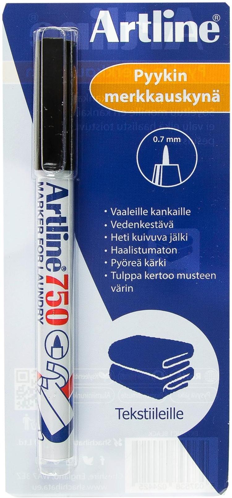 Artline merkkauskynä 750 musta