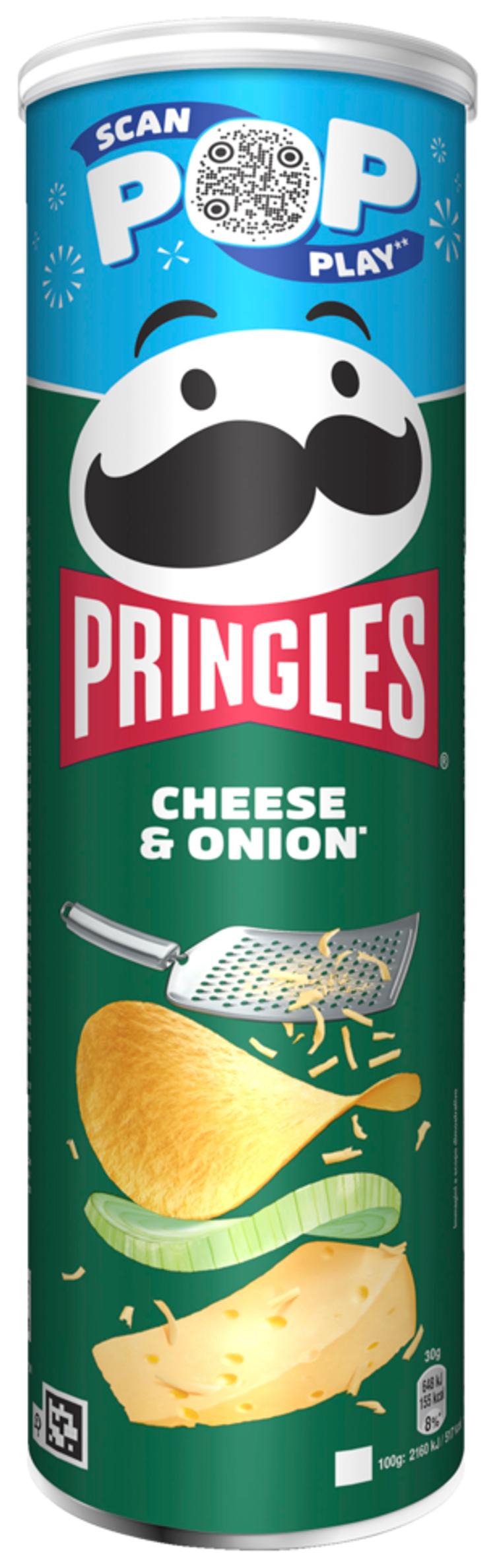 PRINGLES Cheese&Onion 185g