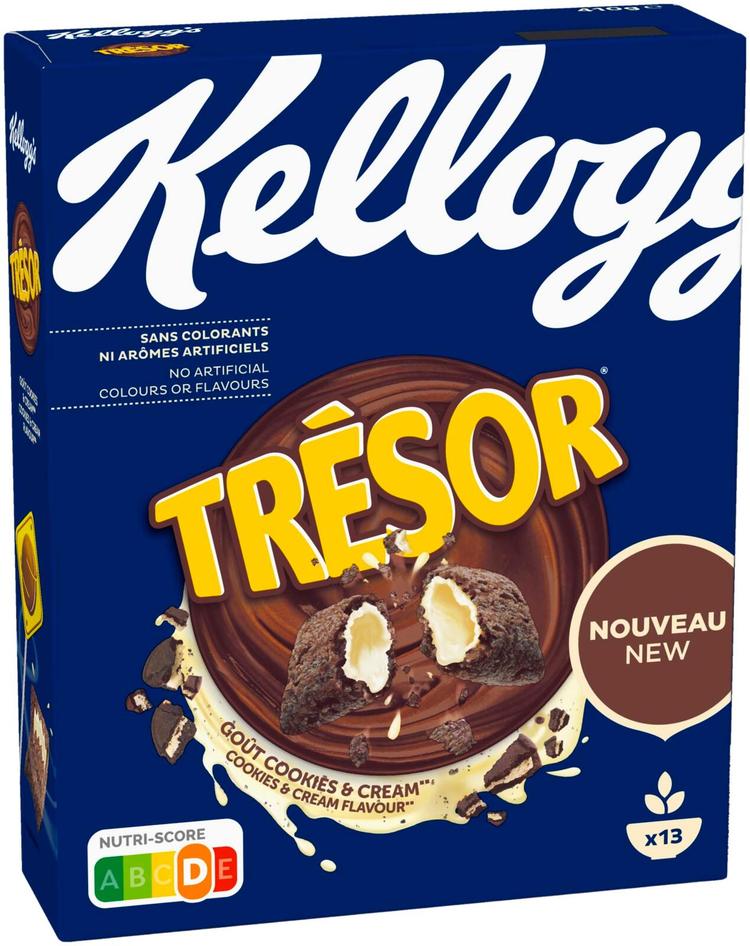 KELLOGG'S Tresor Cookies & Cream 410g