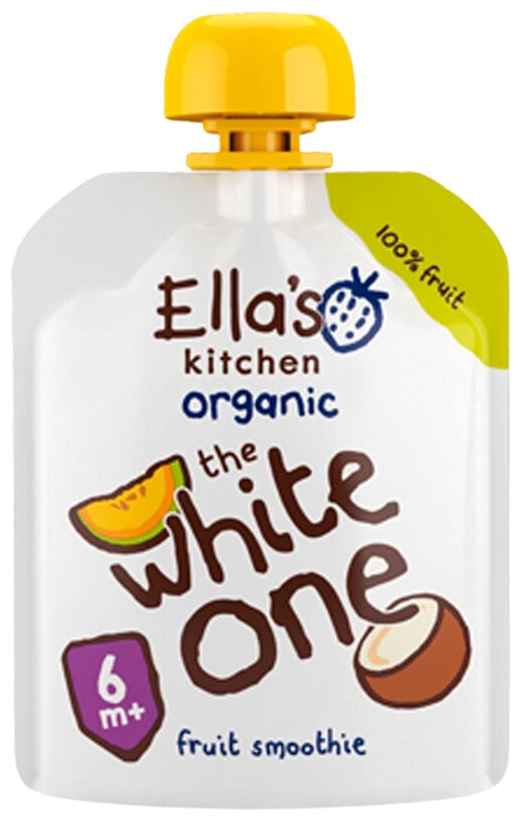 Ella's Kitchen The White One, Valkoinen hedelmäsmoothie alkaen 6kk LUOMU 90g