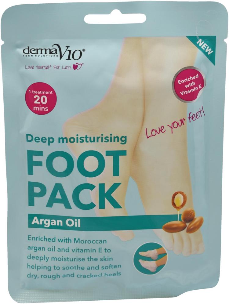 Derma V10 Jalkanaamio Arganöljy 45g