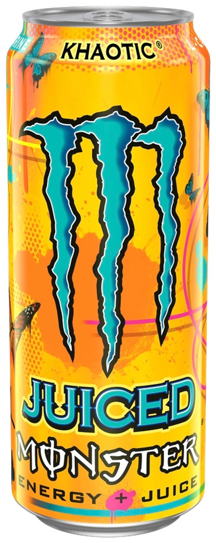 Monster Energy Juiced Khaotic energiajuoma tölkki 0,5 L