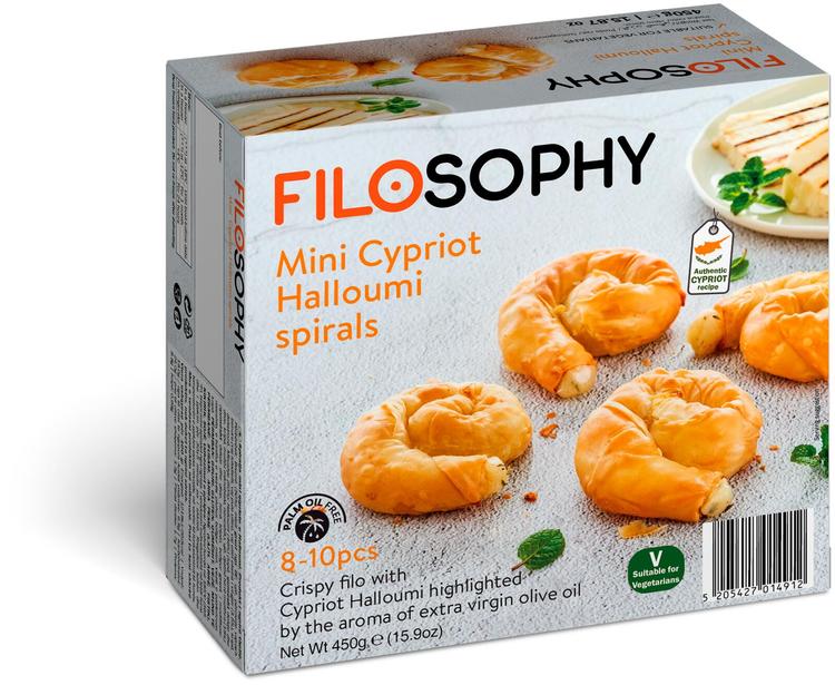 Filosophy halloumipasteija 450g