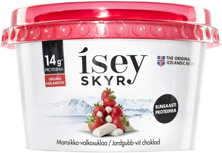 Isey Skyr Mansikka-valkosuklaa maitovalmiste 170g