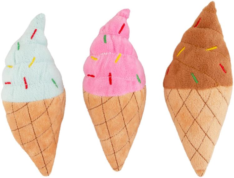 Best Friend Cone koiran pehmolelu, värilajitelma