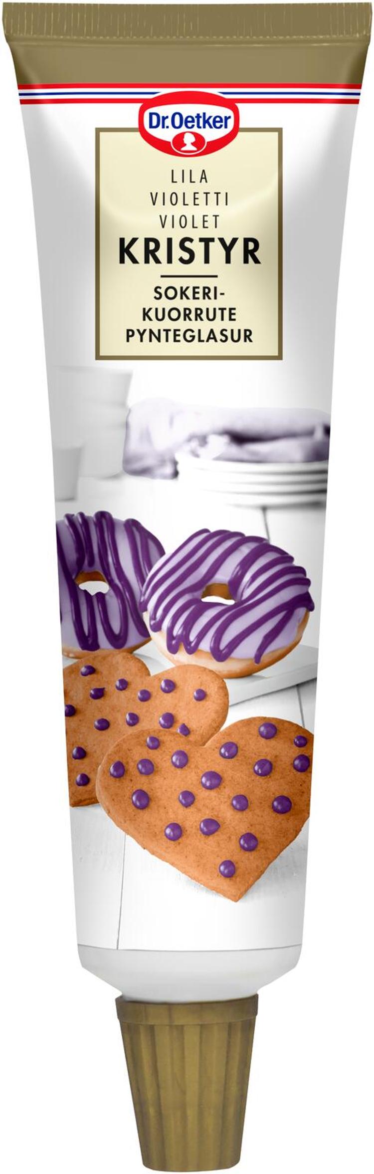 Dr. Oetker Sokerikuorrute violetti 125g