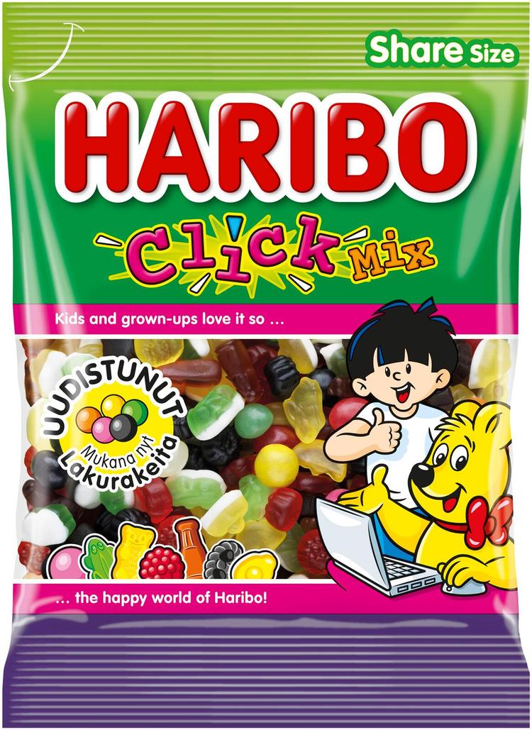 HARIBO Click Mix 275g Karkkipussi